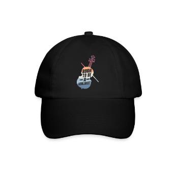 Born To Be A Violinist Violin Orchestra - Baseball Cap - black/black - Front