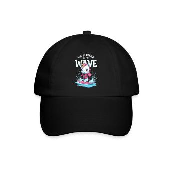 Wakeboard Licorne - Casquette classique - noir/noir - Devant