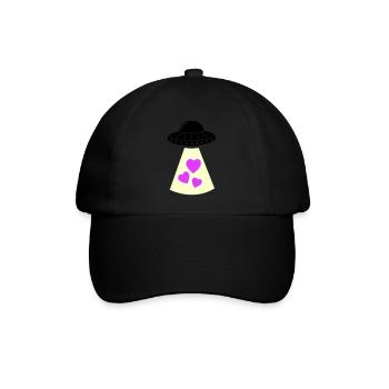 Coeur d’OVNI - Casquette classique - noir/noir - Devant