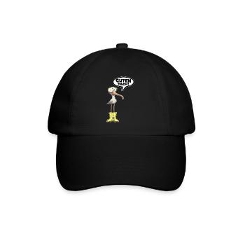 Good Tach Seagull Funny Saying Funny Saying - Baseball Cap - black/black - Front