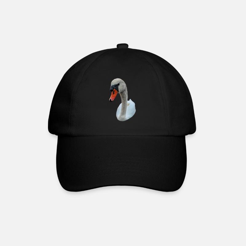 Cygne fixe - Casquette classique - noir/noir