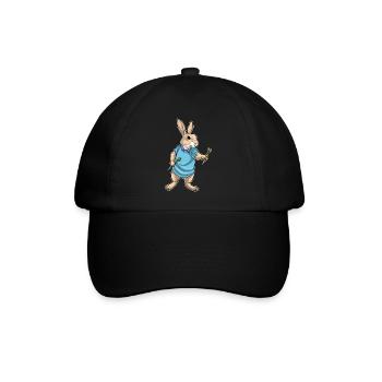 Hase Dart Dartpfeil - Baseballkappe - Schwarz/Schwarz - Vorne