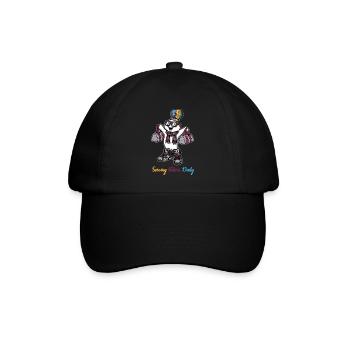 Serving Haters Daily - Baseball Cap - black/black - Front