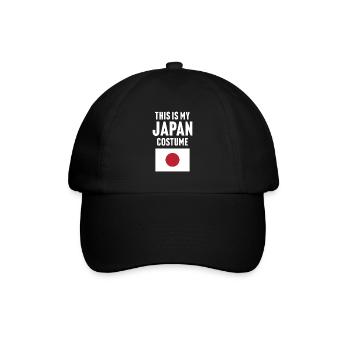 This my Japan costume - Baseball Cap - black/black - Front