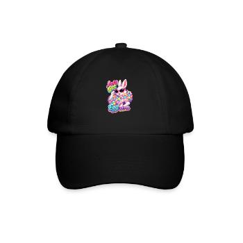 Jardin de Pâques Printemps Été Bunny Bunny - Casquette classique - noir/noir - Devant