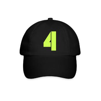4 - Casquette classique - noir/noir - Devant