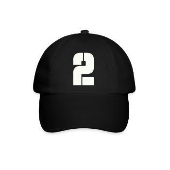 2 - Casquette classique - noir/noir - Devant