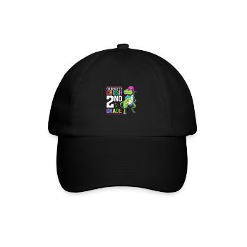 2nd Grade - Baseball Cap - black/black - Front