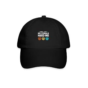 Aquarium Aquarist - Baseball Cap - black/black - Front