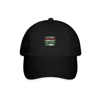 Santa Claus Christmas Ugly Christmas - Baseball Cap - black/black - Front