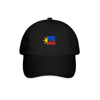 Philippinisch Philippinen - Baseballkappe - Schwarz/Schwarz - Vorne