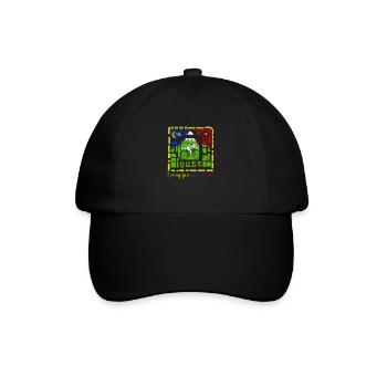 I LIVE MY LIFE AT QUARTER AT A TIME - Baseball Cap - black/black - Front