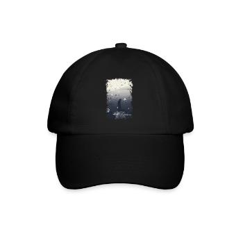 Ocean - Baseball Cap - black/black - Front
