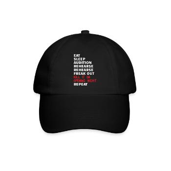 THEATRE: Kill It On Opening Night - Casquette classique - noir/noir - Devant
