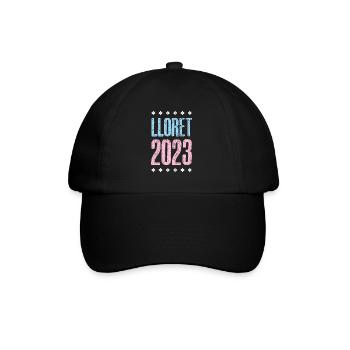 lloret de mar 2023 - Baseball Cap - black/black - Front