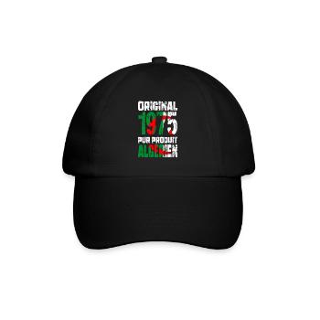 50th Anniversary - Original - 1975 - Algerian - Baseball Cap - black/black - Front