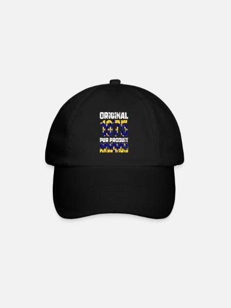 Anniversaire 50 ans - Original - 1975 - Ardéchois - Casquette classique - noir/noir