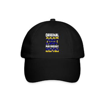 18th birthday - Original - 2007 - Ardèche - Baseball Cap - black/black - Front
