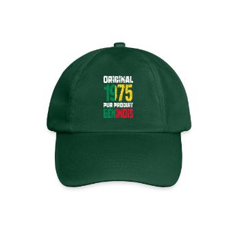 Anniversaire 50 ans - Original - 1975 - Béninois - Casquette classique - vert bouteille - Devant