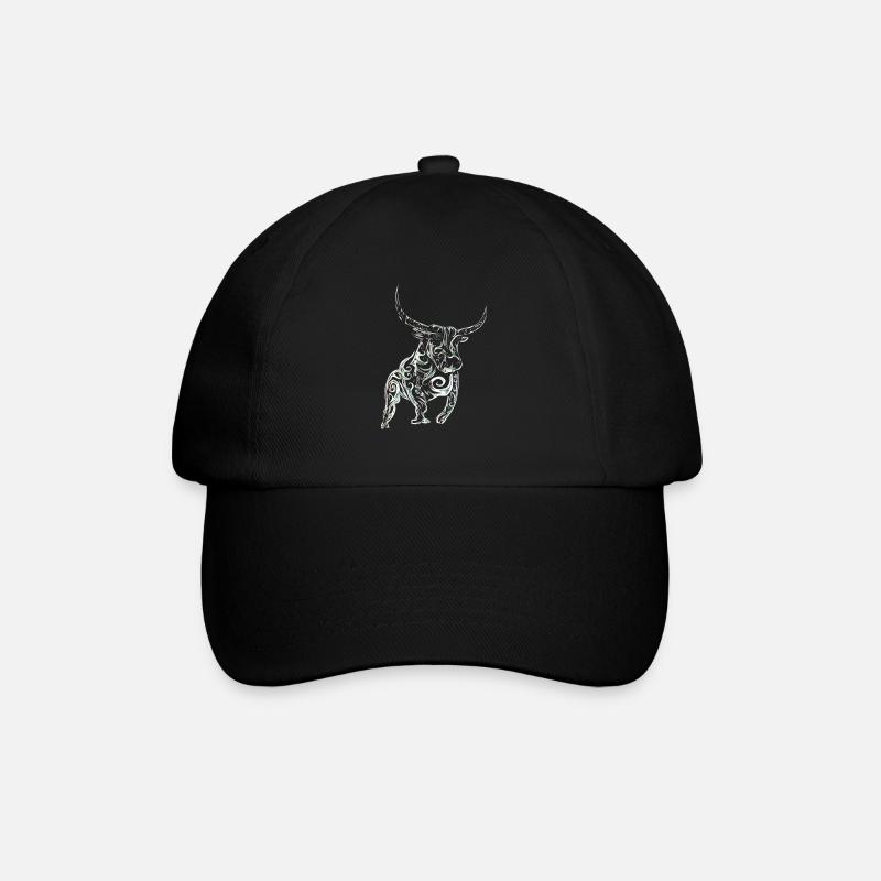 taureau - Casquette classique - noir/noir