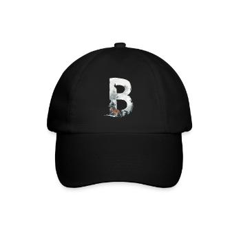 B – caractère décoratif – hiver - Casquette classique - noir/noir - Devant