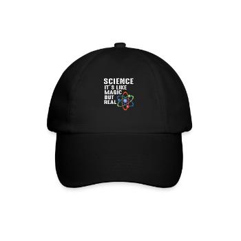 science - Baseball Cap - black/black - Front