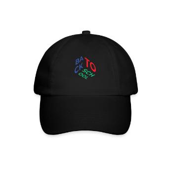 Retour à l’école - Casquette classique - noir/noir - Devant