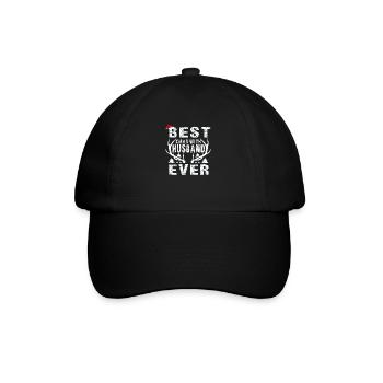 Meilleur Noël avec mari de tous les temps - Casquette classique - noir/noir - Devant
