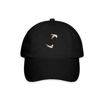 Oies des neiges - Casquette classique - noir/noir - Devant