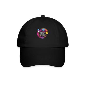 Ensuite, certains deviennent professeurs d’art Professeur d’éducation - Casquette classique - noir/noir - Devant