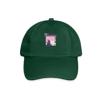 Cowboy Funny Cowboy Hat Wild Western Country - Baseball Cap - bottle green - Front