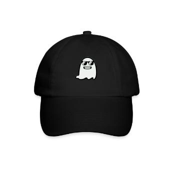 Fantôme avec des lunettes de soleil - Casquette classique - noir/noir - Devant