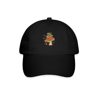 Retro Hive - Baseball Cap - black/black - Front