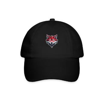 Wolf Tattoo - Baseball Cap - black/black - Front
