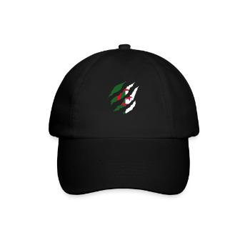 Drapeau Algérie -idée cadeau algérien - Casquette classique - noir/noir - Devant