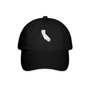 California (USA) | real volleyball | Map S - Baseball Cap - black/black - Front