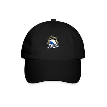 Zürich - Baseballkappe - Schwarz/Schwarz - Vorne