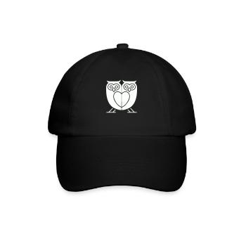 Hiboux 2 - Casquette classique - noir/noir - Devant