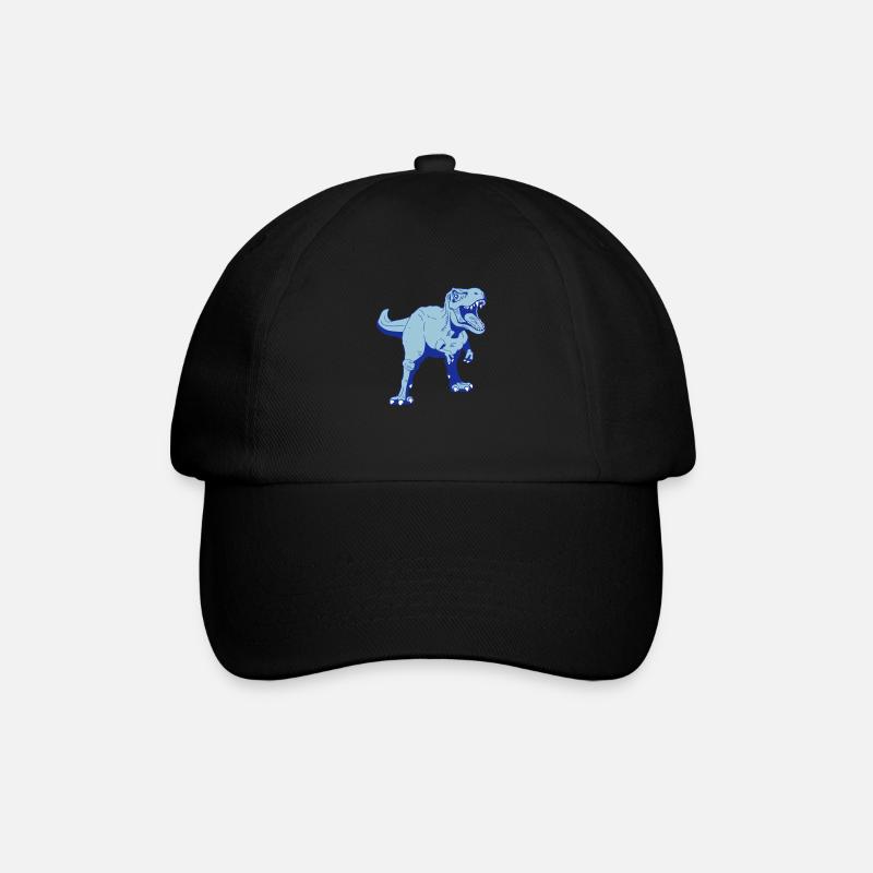 T-rex dinosaure - Casquette classique - noir/noir