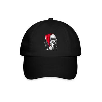 Santa TIBET TERRIER Chiens de Noël Wilsigns - Casquette classique - noir/noir - Devant
