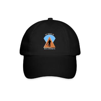 Chimney Sweep Chimney Sweep - Baseball Cap - black/black - Front