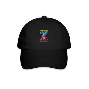 Dance Floor Magic Hip Hop's Fantastic - Baseballkappe - Schwarz/Schwarz - Vorne