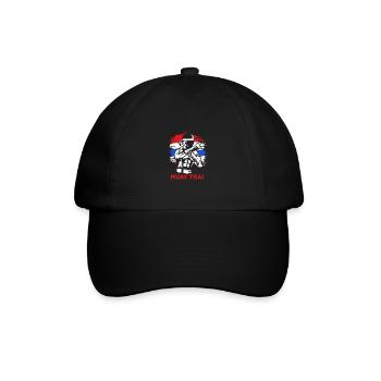 Boxe Muay Thai - Casquette classique - noir/noir - Devant
