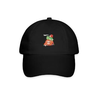 Sloth - Baseball Cap - black/black - Front