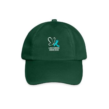 Poumon survivant du cancer du poumon - Casquette classique - vert bouteille - Devant