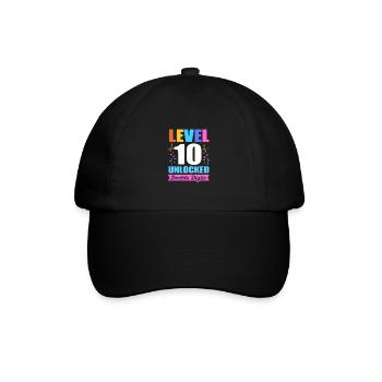 23e anniversaire Dix année de naissance Date de naissance Date de naissance - Casquette classique - noir/noir - Devant