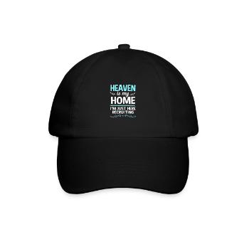 Youth pastor - Baseball Cap - black/black - Front