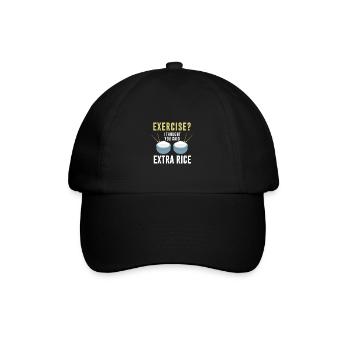 Exercice je pensais que vous avez dit extra riz asiat - Casquette classique - noir/noir - Devant