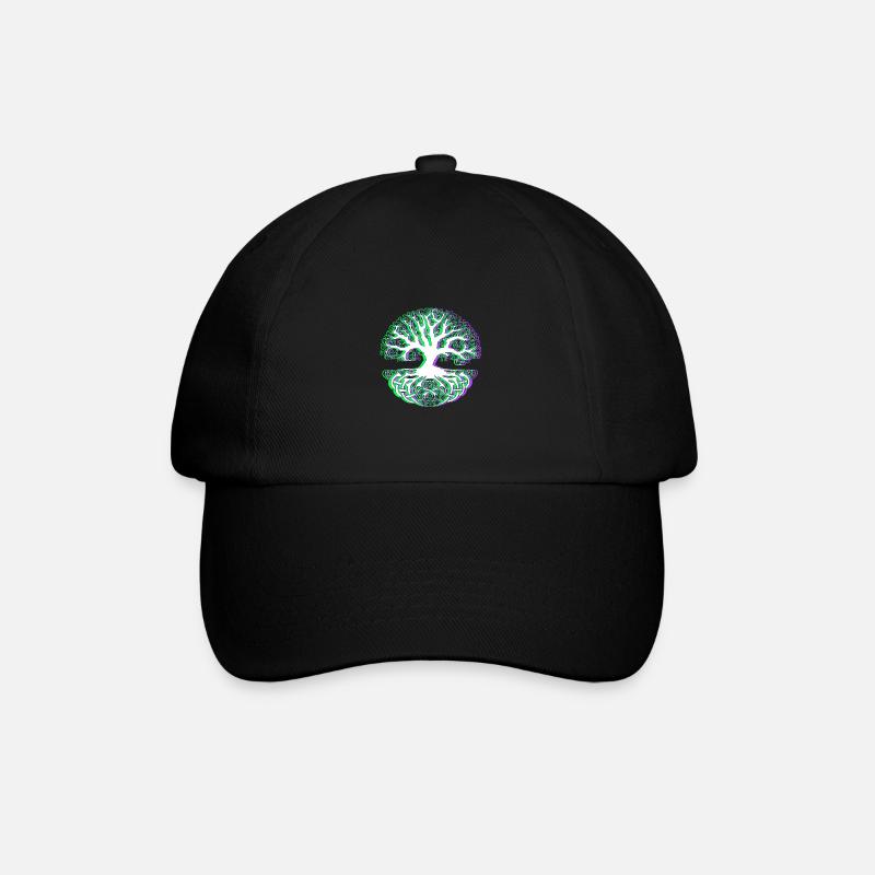 noeud celtique - Casquette classique - noir/noir