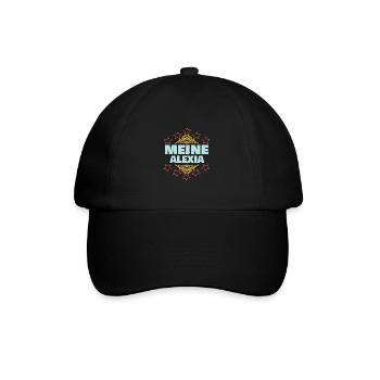Mädchen Alexia - Baseballkappe - Schwarz/Schwarz - Vorne